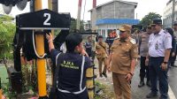 3 Palang Pintu Perlintasan Kereta Api di Kota Kisaran dan Air Batu Telah Diresmikan Wakil Bupati Asahan