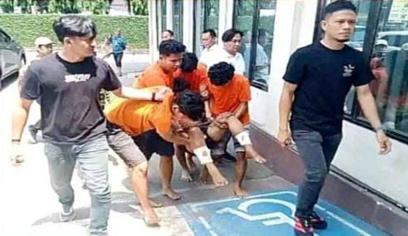 Begal dan Ancam Korban Pakai Sajam, Lima Dari Tujuh Pelaku Diciduk Polsek Medan Sunggal