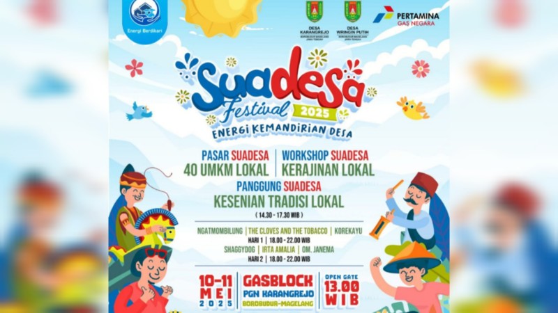 Gandeng UMKM, PGN Dorong Energi Kemandirian Desa Lewat Suadesa Festival 2025