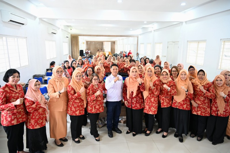 Ikut Wujudkan Kemandirian Pangan, DWP Sumut Gelar Pelatihan Hidroponik