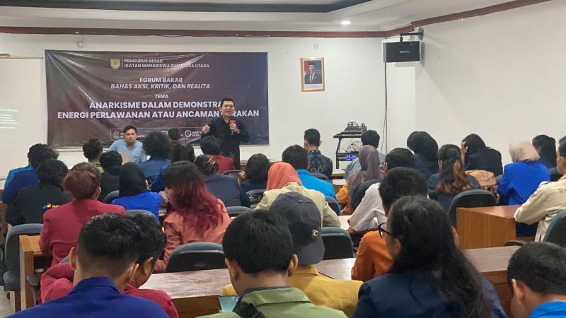 PB IMSU Gelar Forum BAKAR: Kupas Tuntas Anarkisme dalam Demonstrasi, Energi Perlawanan atau Ancaman Gerakan?
