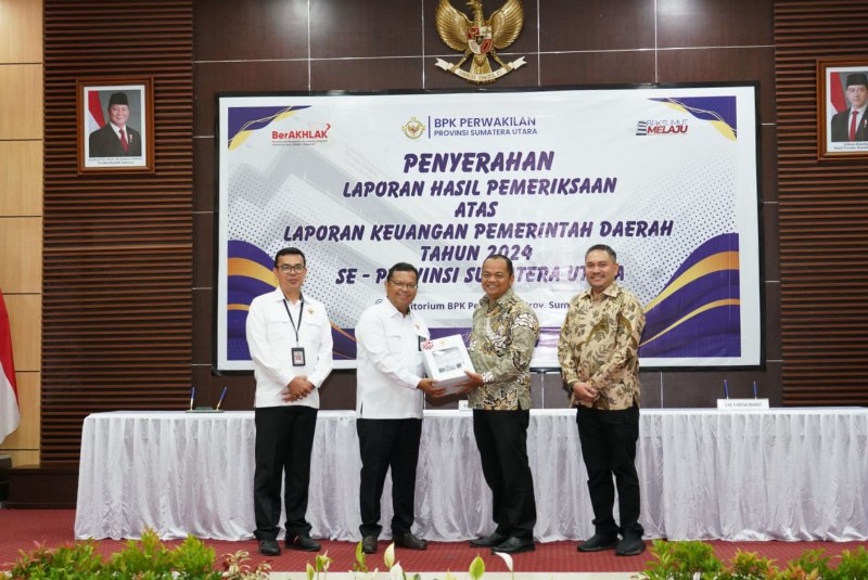 Pakpak Bharat Kembali Raih Opini WTP dari BPK Sumut untuk LKPD 2024: Bukti Tata Kelola Keuangan yang Akuntabel