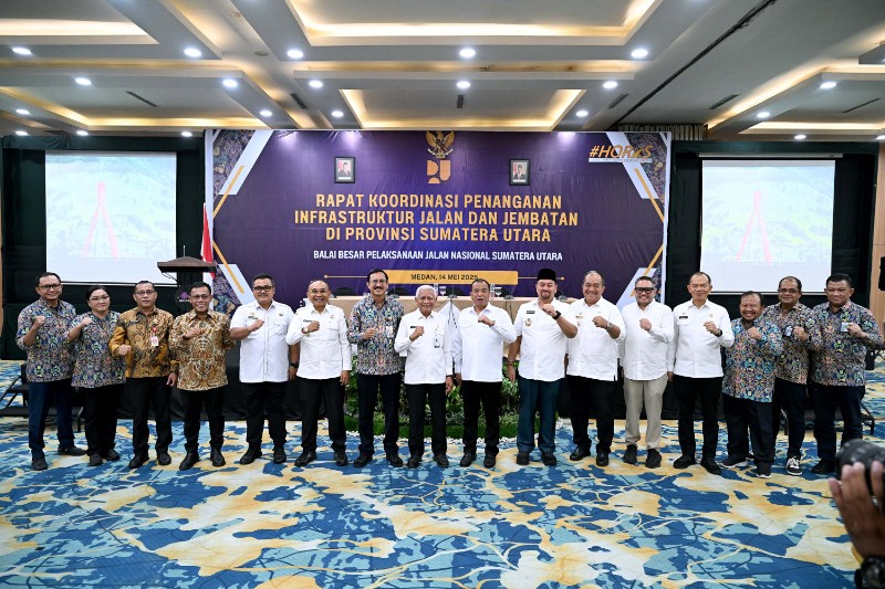Pemprov Sumut Ajak Semua Pihak Kolaborasi Tangani Jalan Sumut