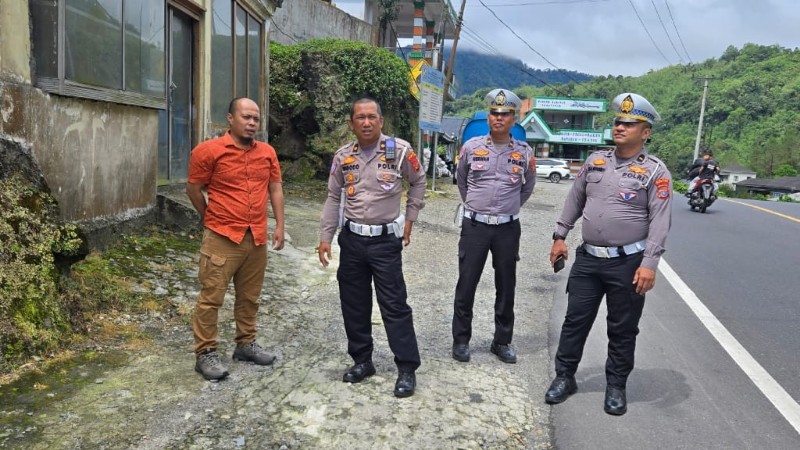 Satlantas Polres Tanah Karo Dukung Upgrade CCTV Lalu Lintas RTMC Polda Sumut