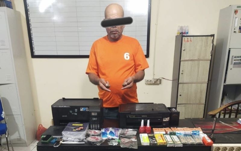 Unit Reskrim Berastagi Tangkap Pendi Kacang di Simalungun