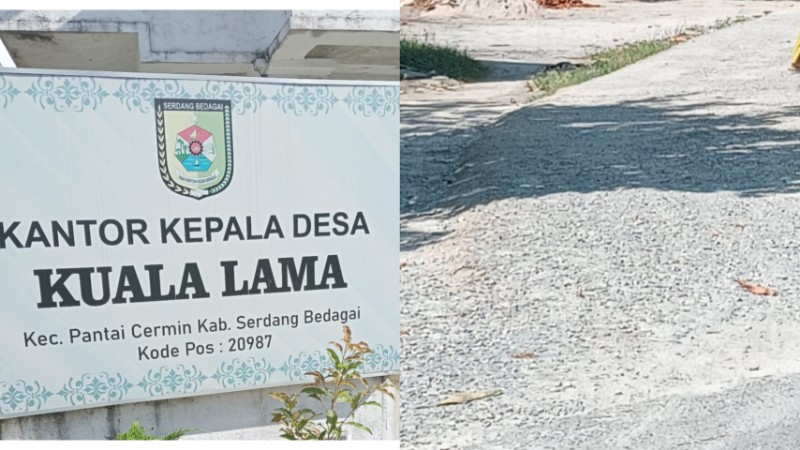 Diduga Langgar UU KIP, Kepala Desa Kuala Lama Tak Transparan Gunakan Dana Desa TA 2024