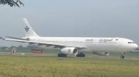 BREAKING NEWS: Pesawat Saudia SVA5688 Mendarat Darurat di Kualanamu Akibat Ancaman Bom, 387 Jemaah Haji Indonesia Selamat