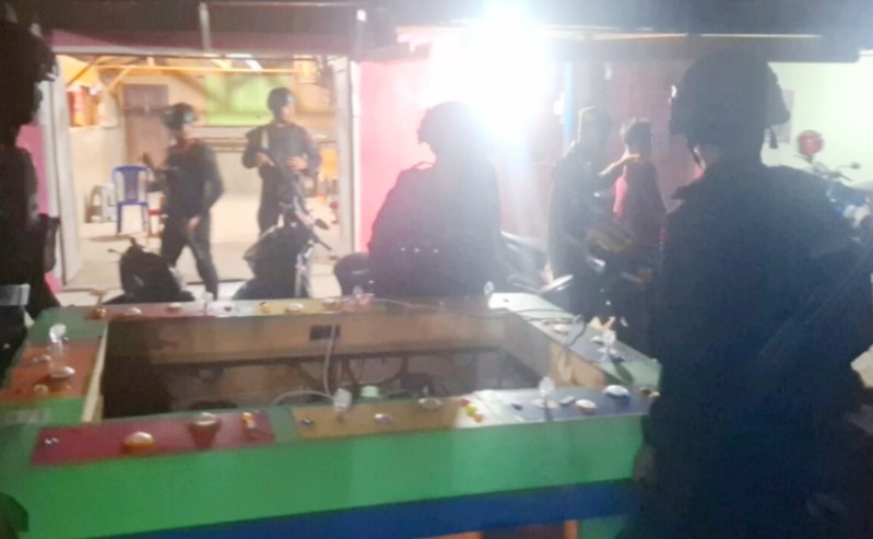 Berantas Pekat, Polsek Medan Sunggal Grebek Sarang Narkoba Desa Serbajadi