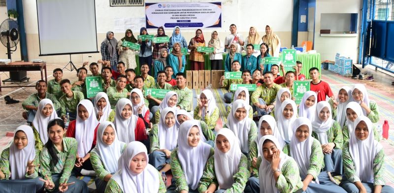 Dosen Unimed Gelar Edukasi Mitigasi Bencana di SMAN 6 Medan, Tingkatkan Kesiapsiagaan Siswa