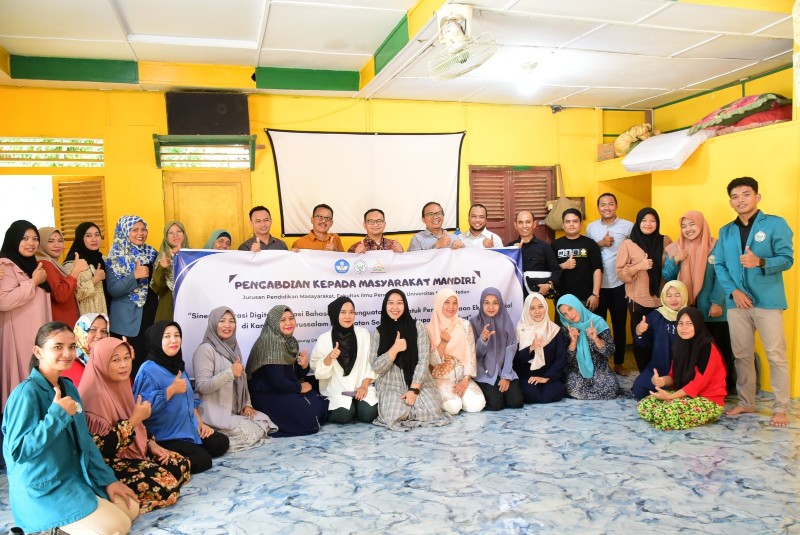 Dosen Unimed Lakukan Pengabdian Masyarakat Mandiri di Kampung Darussalam