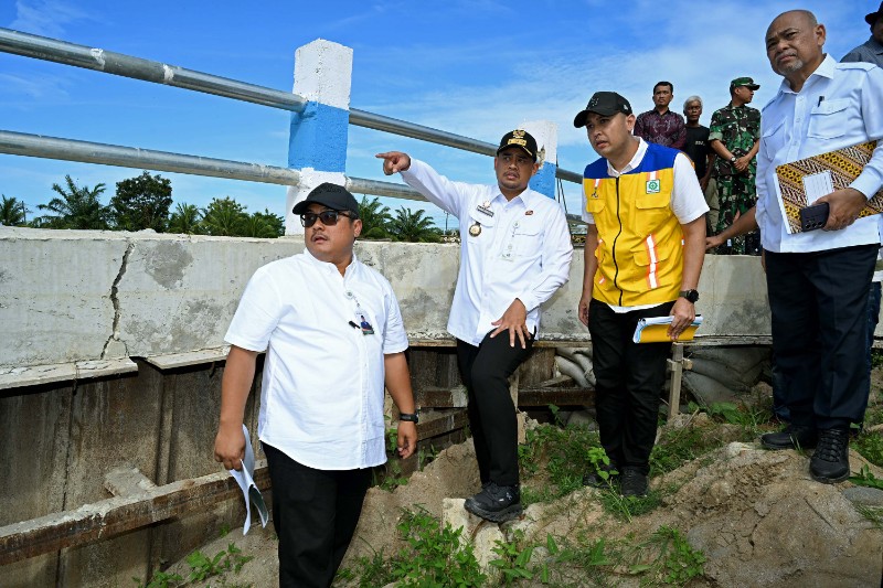 Gubernur Sumut Tinjau Dua Tanggul di Batubara, Pastikan Normalisasi Segera Dimulai untuk Selamatkan 10.000 Hektare Sawah