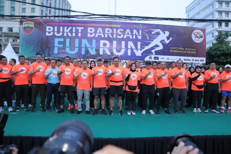 Ikuti Bukit Barisan Fun Run 5K, Ini Harapan Bupati Asahan!