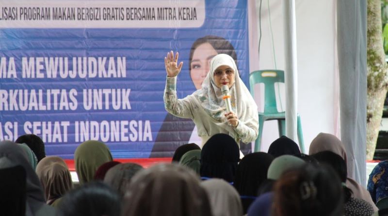 Sosialisasi Program Makan Bergizi Gratis bersama Mitra Kerja BGN di Desa Tanjung Langkat