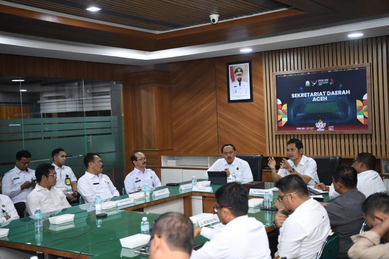 Pemerintah Aceh dan Kemenko Kumham Imipas Gelar Pertemuan, Bahas Peresmian Memorial Living Park
