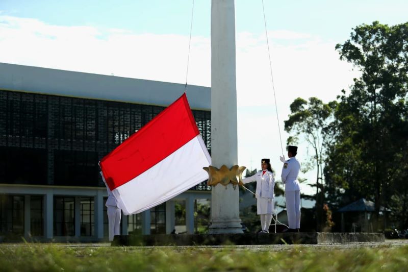 Peringati Hari Lahir Pancasila, Pemerintah Kabupaten Pakpak Bharat Laksanakan Upacara
