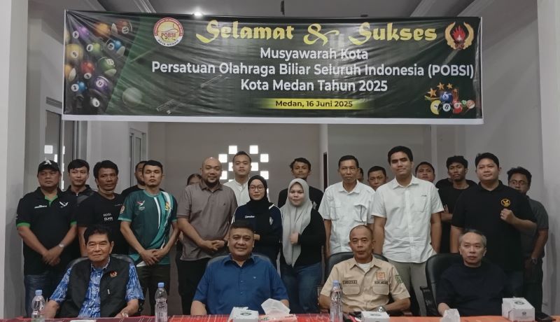 Sekretaris SIWO PWI Sumut Pimpin POBSI Kota Medan Periode 2025-2029