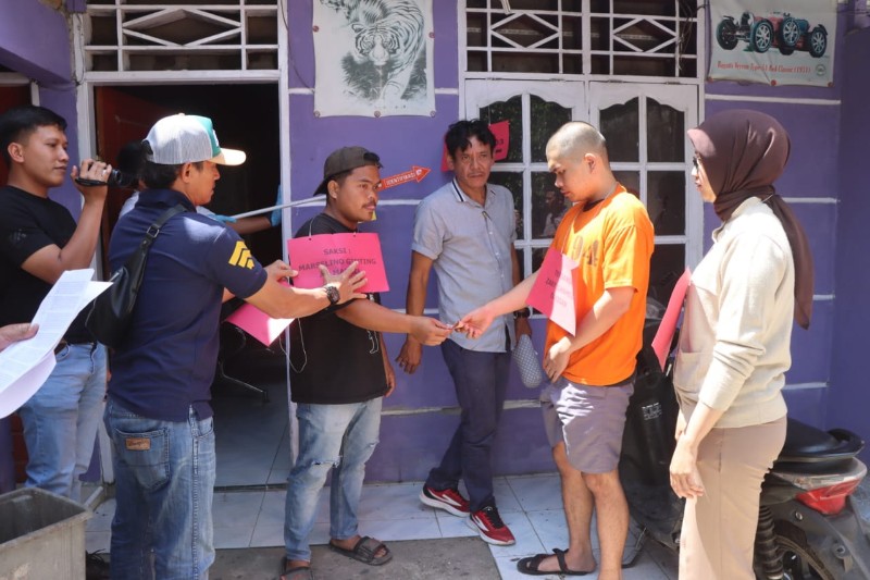 Polres Karo Rekonstruksi Kasus Pembunuhan, 25 Adengan Diperankan Tersangka