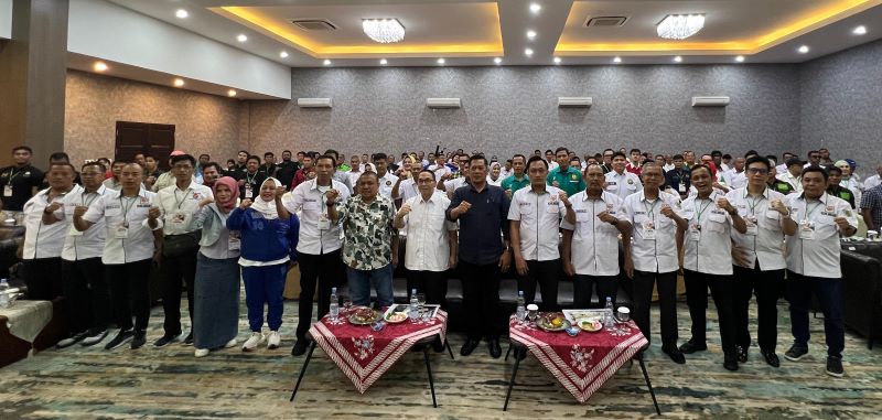 Wali Kota Medan Buka Raker KONI 2025, Porkot Digelar Oktober Mendatang