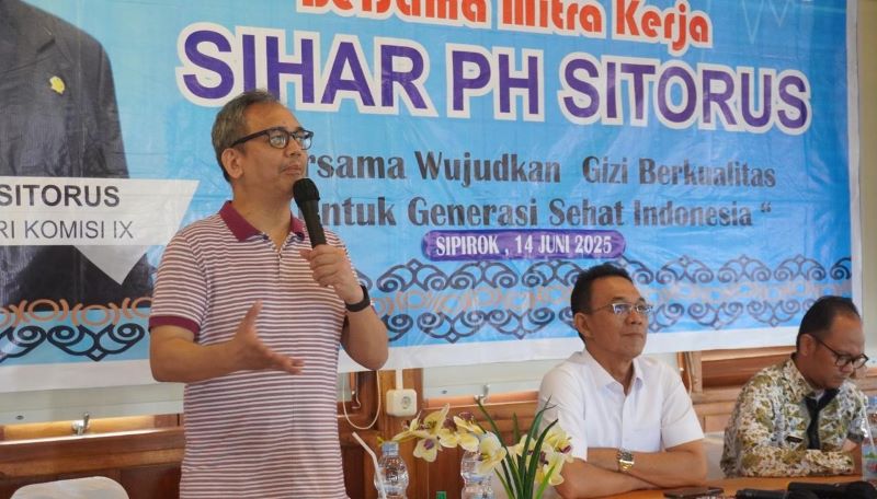 Sosialisasi Program Makan Bergizi Gratis bersama Mitra Kerja Badan Gizi Nasional di Tapanuli Selatan