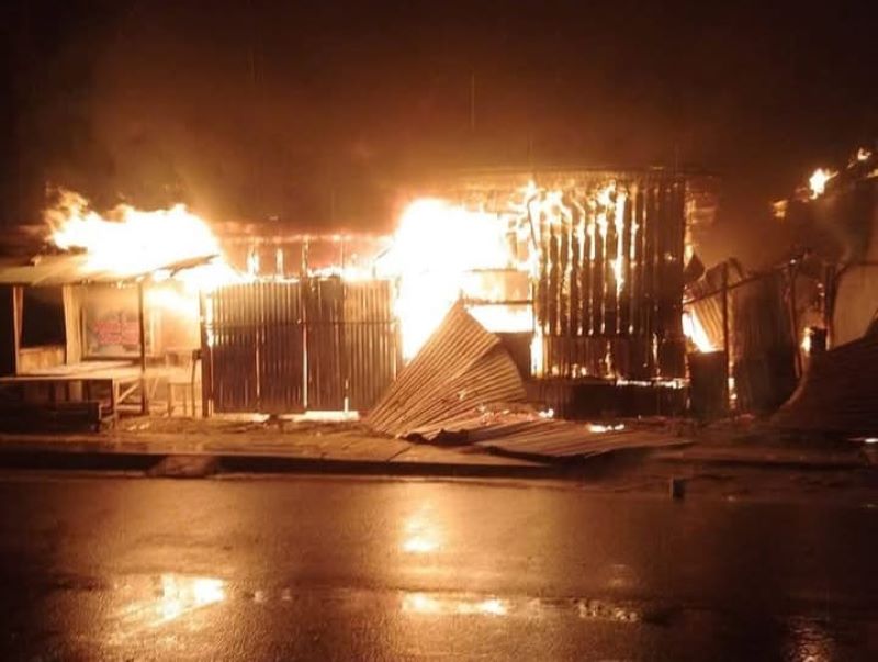Warung Kopi Simpang DPRD Ludes Terbakar, Polisi Masih Menyelidiki Sebabnya