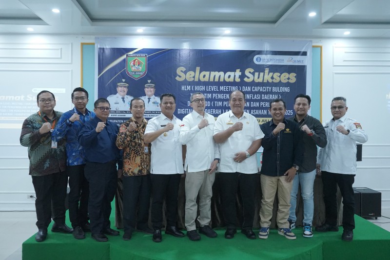 Bupati Asahan Buka High Level Meeting Sekaligus Capacity Building TPID dan TP2DD Kabupaten Asahan Tahun 2025