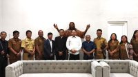 Bupati Pakpak Bharat Franc Bernhard Tumanggor Terima Audensi Pengurus GKPS, Dukung Penuh Pembangunan Gereja di Salak Kota
