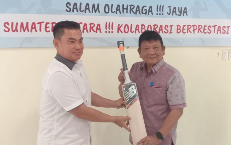 KONI Sumut Apresiasi Prestasi Cricket Sumut di Ajang PON 2024