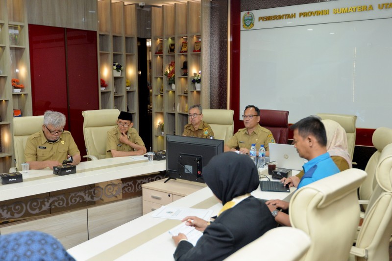 Gelar Rakor Bersama PPID 33 Kabupaten/Kota, Pemprov Sumut Komitmen Wujudkan Keterbukaan Informasi