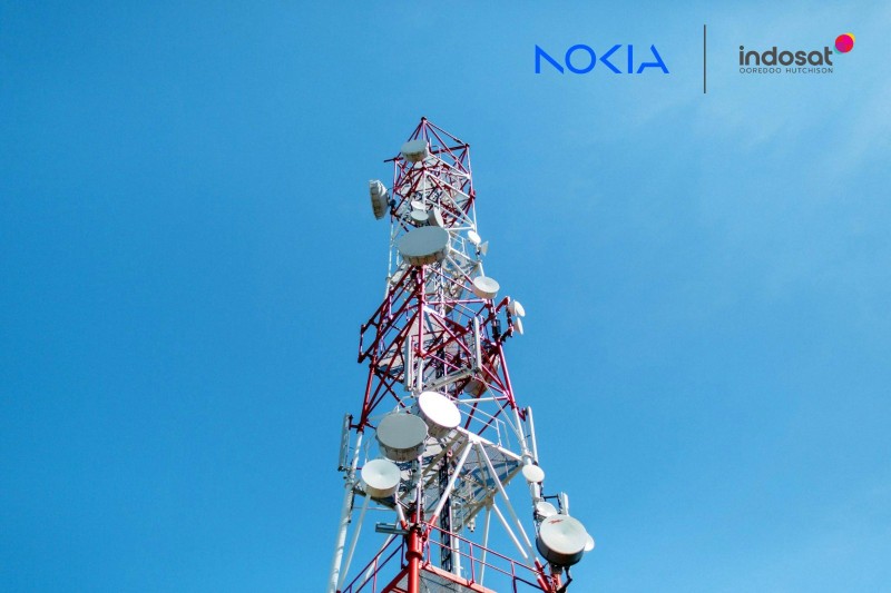 Indosat Ooredoo Hutchison dan Nokia Bekerja Sama Kurangi Konsumsi Energi dan Dukung Operasional Berkelanjutan Berbasis AI