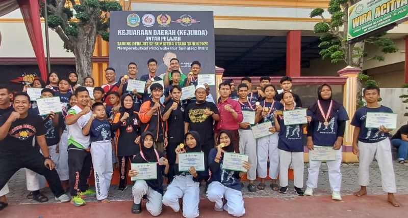 Kodrat Kota Medan Sabet Juara Umum Kejurda 2025