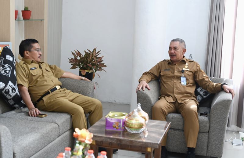 Kunjungi Inspektorat Sumut, Sekdaprov Ajak Sinergi Sukseskan Visi-Misi Gubernur dan Wagub
