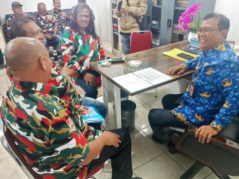 Laskar Merah Putih Kabupaten Karo Resmi Daftar ke Kesbangpol, Siap Bersinergi Bangun Daerah