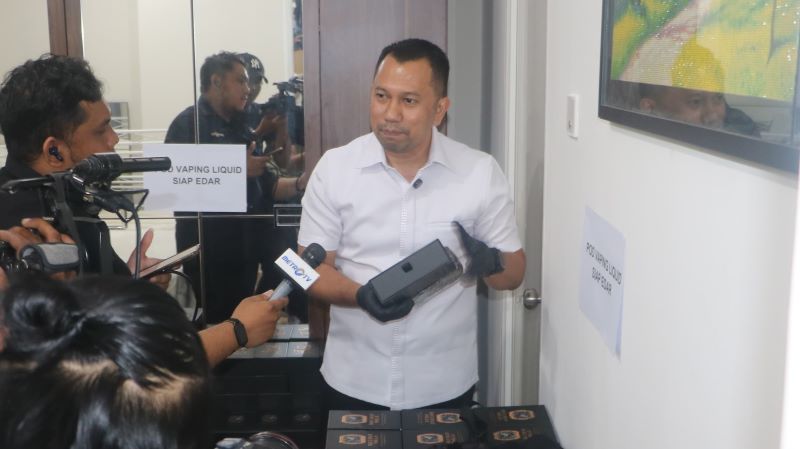 Polda Sumut Bongkar Pabrik Liquid Vape Narkoba di Apartemen Mewah Medan, Omzet Capai Rp1,5 Miliar Per Hari