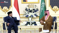 Prabowo Temui Pangeran MBS di Arab Saudi, Sepakati Investasi Fantastis Rp440 Triliun dan Perkuat Kerja Sama Strategis