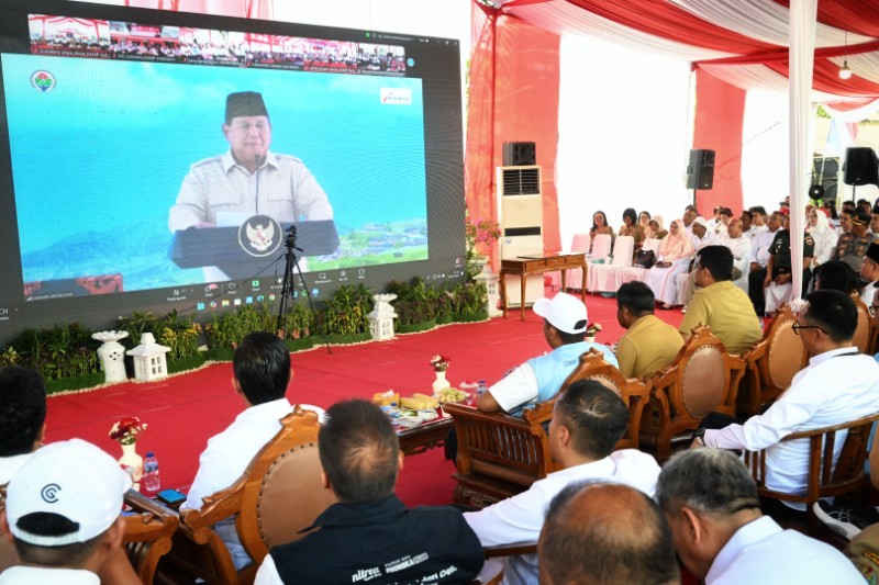 Resmikan Koperasi Kelurahan Merah Putih di Binjai, Gubernur Sumut Sebut Perputaran Ekonomi Bisa Capai Rp2,5 Miliar