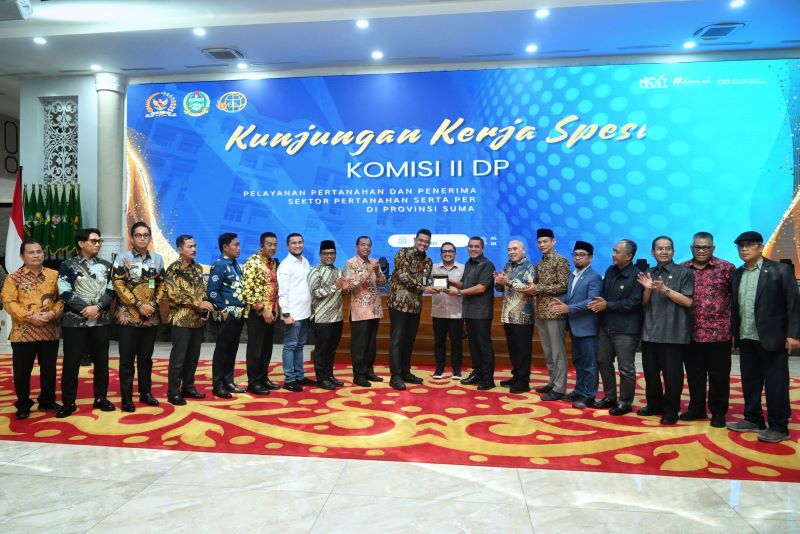 Terima Kunker Komisi II DPR RI, Gubernur Sumut Sampaikan Keluhan Masyarakat Terkait Konflik Agraria di Sumut