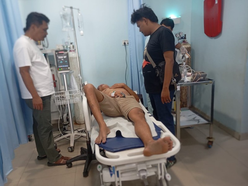 Warga Batam Kena Keroyok Babak Belur Akibat Rebutan Perempuan