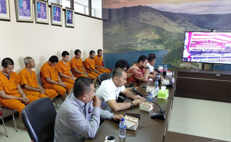 Gulung Sindikat Narkoba: BNNP Sumut Ringkus 7 Tersangka, Sita 140 Kg Ganja dan Sabu Sepanjang Juni-Juli 2025