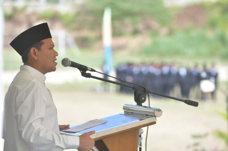 Wagub Aceh Inspektur Apel Tahunan Pesantren Tgk Chiek Oemar Diyan