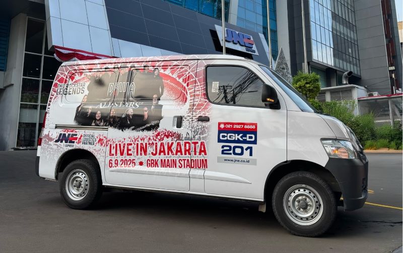 JNE Resmi Jadi Mitra Logistik Konser Dewa 19 Feat Allstars 2.0 di Stadion Gelora Bung Karno