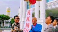 UMSU Lepas Ratusan Mahasiswa Hukum untuk KKN Terkoordinir di Desa Sembirejo Timur