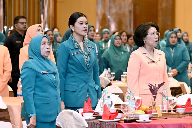 Kahiyang Ayu ajak Kader PKK Terus Berkontribusi Dukung Program Pemerintah Wujudkan Indonesia Emas 2045