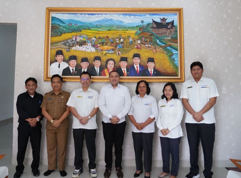 Kepala KPPN Sidikalang Temui Bupati Pakpak Bharat, Bahas Penyaluran DAK Fisik dan Dana Desa 2025