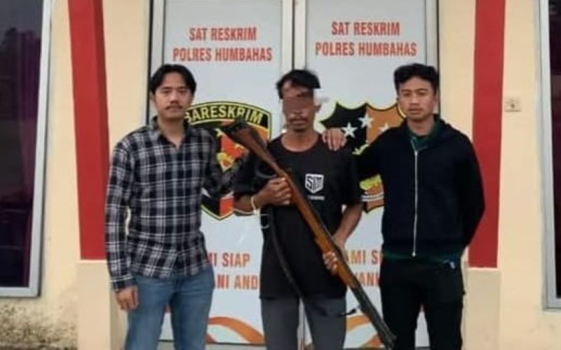 Tragis! Warga Humbahas Tewas Tertembak Senapan Angin, LH Diamankan Polisi