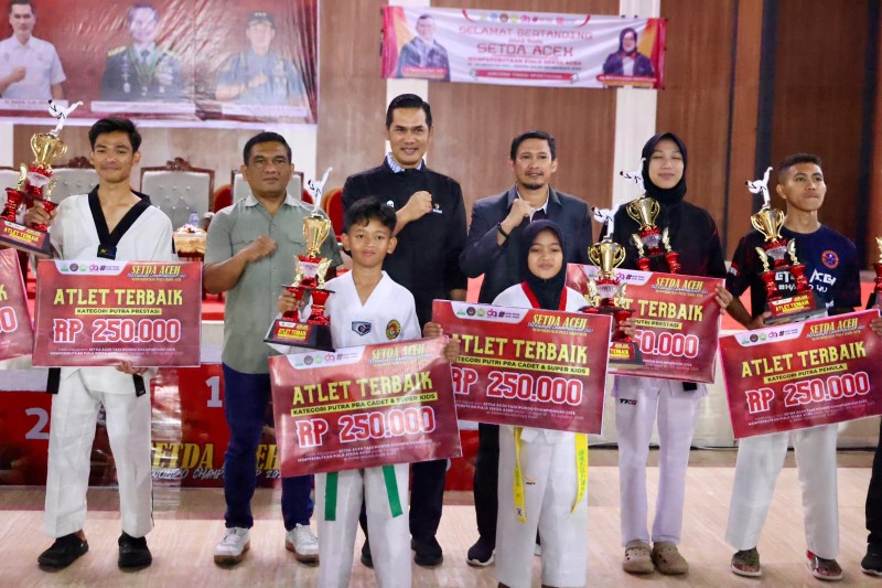 M Nasir: Sekda Aceh Taekwondo Championship, Ajang Asah Kemampuan dan Mencari Bibit Atlit