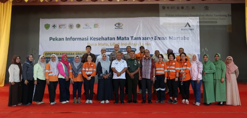 PT Agincourt Resources Kembali Gelar Operasi Katarak Gratis: Targetkan 1.400 Mata di Sumatra Utara