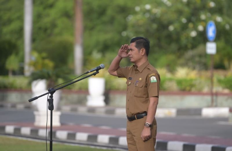 Pimpin Apel, Sekda Aceh Minta ASN Percepat Realisasi APBA 2025