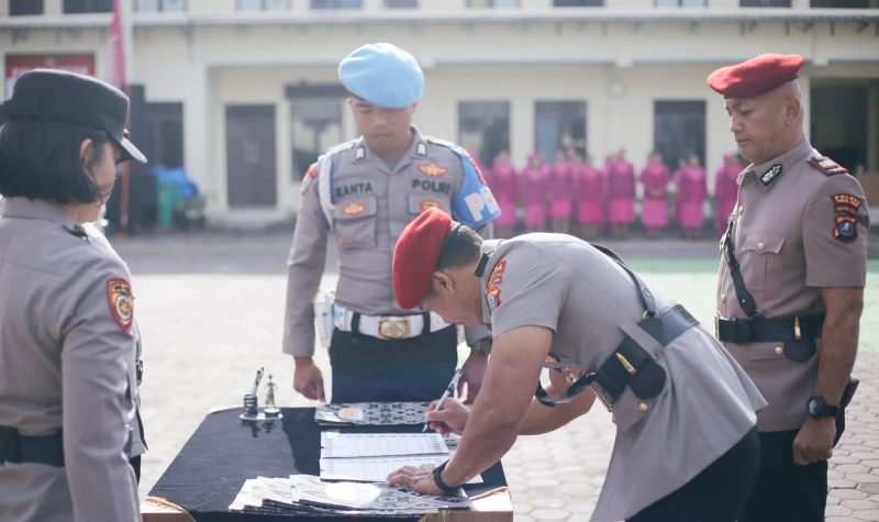 Kapolres Tanahkaro Pimpin Sertijab Sejumlah PJU, AKP Eriks Raydikson Resmi Jabat Kasat Reskrim