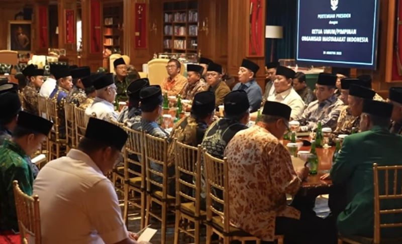 16 Ormas Islam Bertemu Presiden Prabowo di Hambalang: Sepakat Jaga Persatuan Bangsa