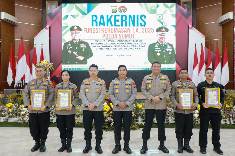 Rakernis Humas Polda Sumut 2025: Dorong Profesionalisme dan Citra Positif Polri di Mata Publik